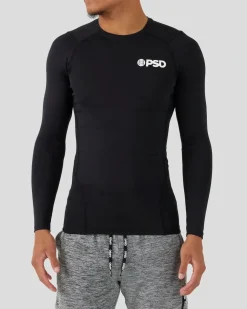 Compression Tee Long Sleeve - Black