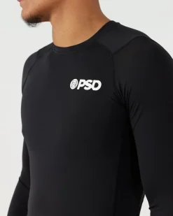 Compression Tee Long Sleeve - Black