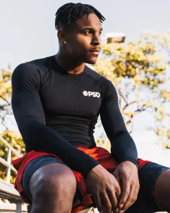 Compression Tee Long Sleeve - Black