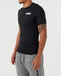 Compression Tee Short Sleeve - Black