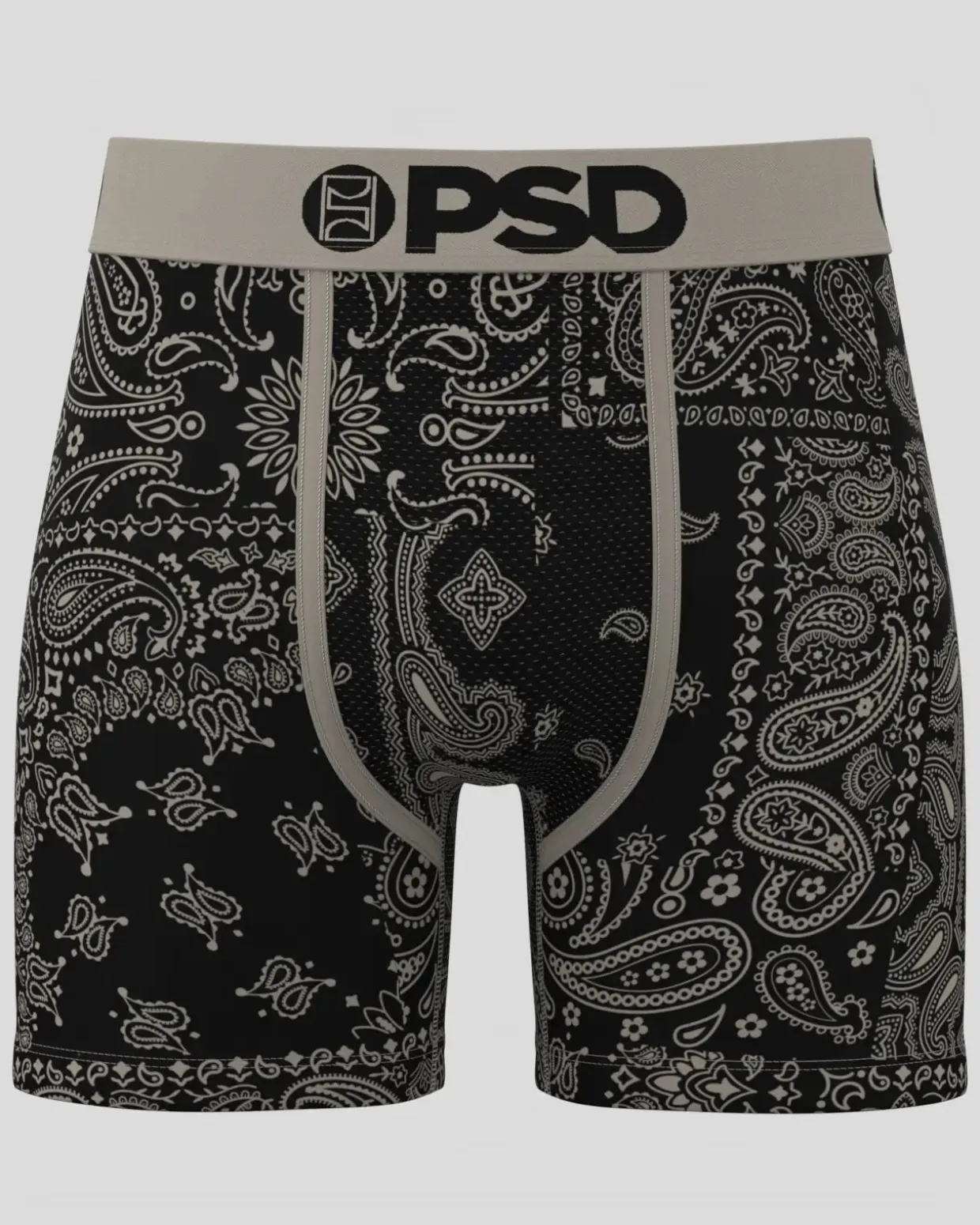 Khaki Paisley