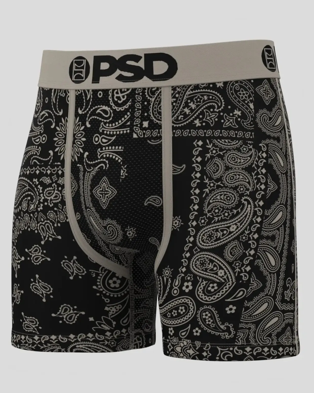 Khaki Paisley