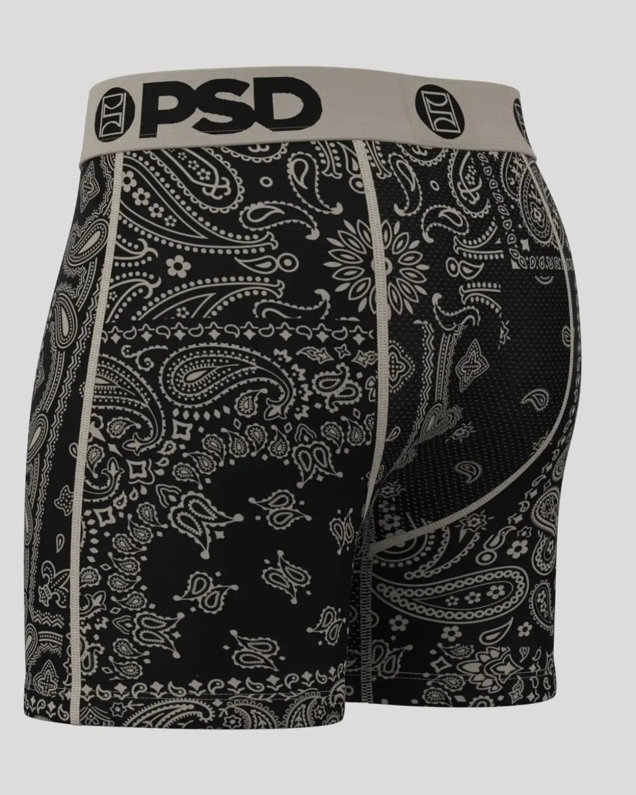 Khaki Paisley