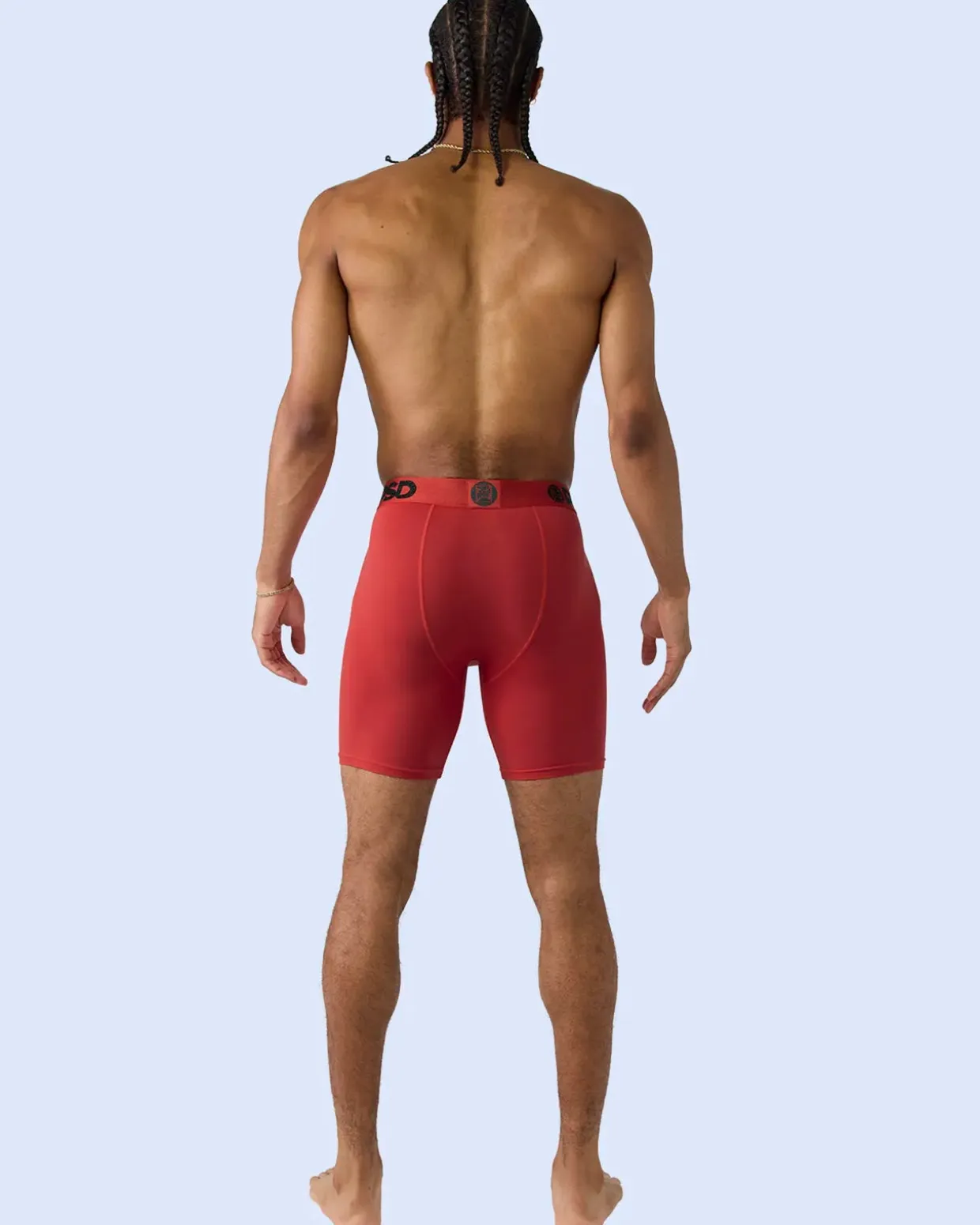 Luxe Modal - Metallic Red