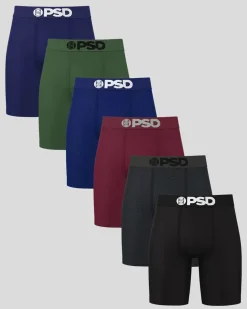 Solids 6 Pack - Dark Tones