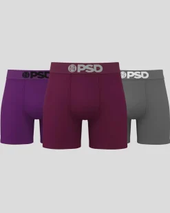 Solids 3 Pack - Deep Noir